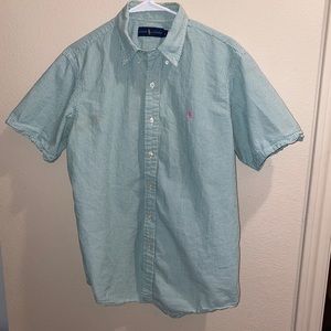👉🏽 Ralph Lauren Large men’s dress short sleeved